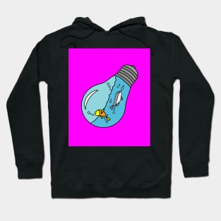 Cute Goldfish Fish In The Aquarium Hoodie